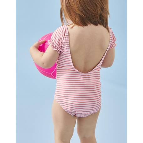 Maillot rayé, ROSE 2 - vertbaudet enfant 