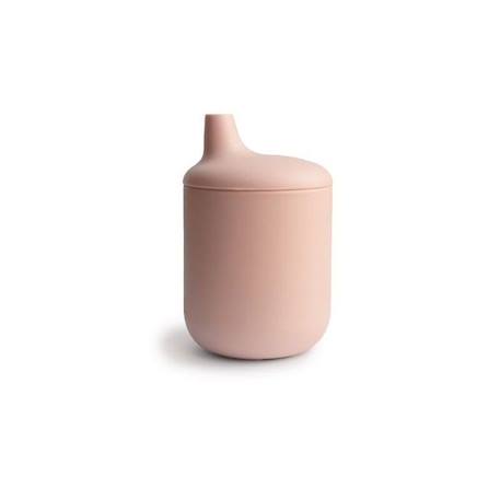 Tasse à bec - Rose Blush - Verre bébé - Apprentissage - Mushie ROSE 1 - vertbaudet enfant 