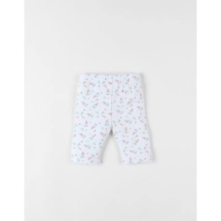 Legging imprimé fleuri BLANC 2 - vertbaudet enfant 