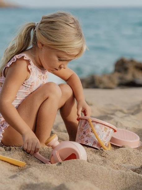 Set de plage Ocean Dreams - LITTLE DUTCH rose+vert d'eau 3 - vertbaudet enfant 