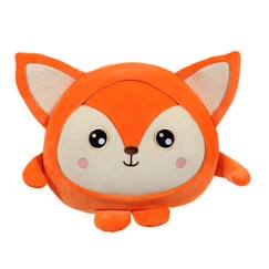 Jouet-Gipsy Toys - Squishimals Renard "Rusty" - 65 cm - Orange & Beige