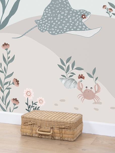 Papier peint intissé DREAMY SEABED - LILIPINSO bleu 2 - vertbaudet enfant 