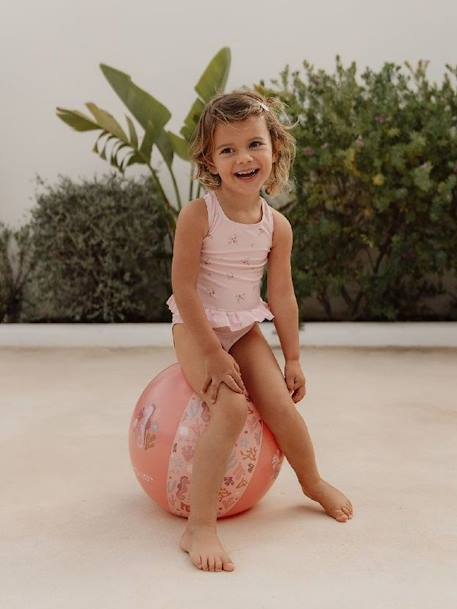 Ballon de plage Ocean Dreams - LITTLE DUTCH bleu+rose+vert d'eau 5 - vertbaudet enfant 