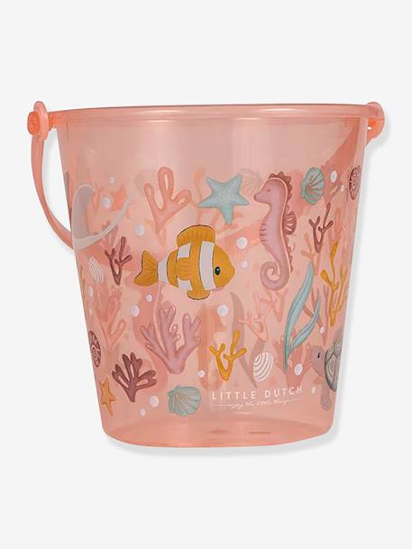 Seau de plage Ocean Dreams - LITTLE DUTCH bleu+rose 7 - vertbaudet enfant 