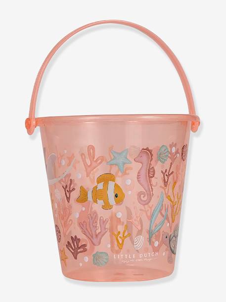 Seau de plage Ocean Dreams - LITTLE DUTCH bleu+rose 6 - vertbaudet enfant 