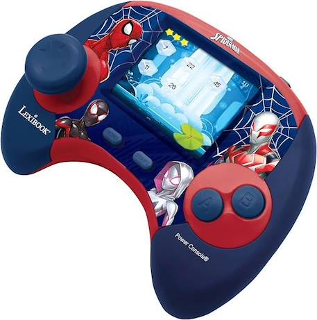 Console éducative bilingue Spider-Man avec écran LCD FR-EN BLEU 2 - vertbaudet enfant 