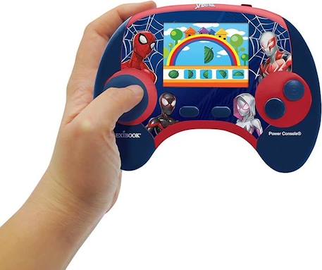 Console éducative bilingue Spider-Man avec écran LCD FR-EN BLEU 4 - vertbaudet enfant 