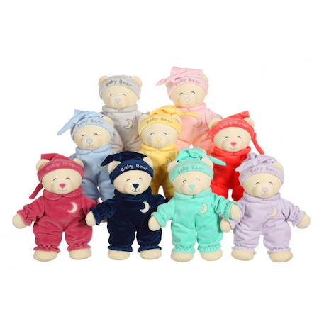 Gipsy Toys  -  Ours Baby bear douceur bleu ciel - 24 cm BLEU 2 - vertbaudet enfant 