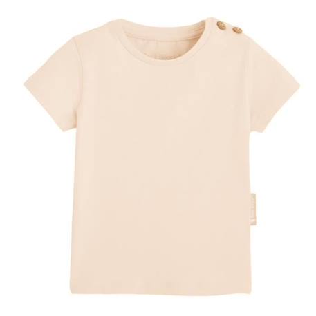 T-shirt manches courtes mixte BEIGE 1 - vertbaudet enfant 