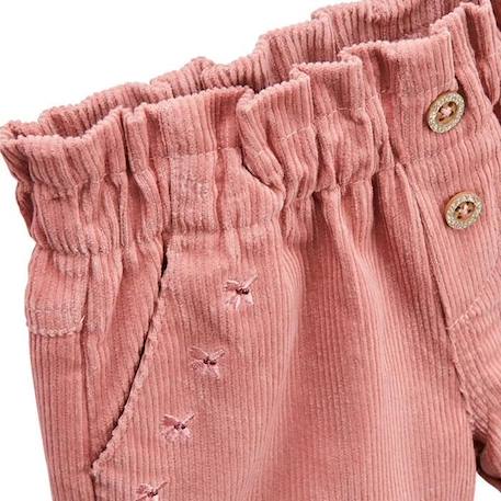 Short en velours côtelé bébé fille Rosa ROSE 3 - vertbaudet enfant 