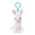 Gipsy Toys  - Lapins Crétins porte-clés bouche fermée - 10 cm - Blanc BLANC 1 - vertbaudet enfant 