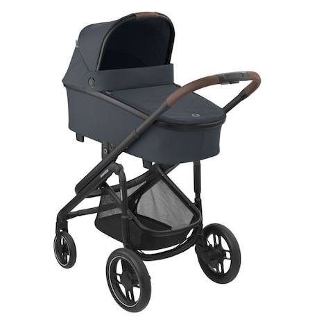 MAXI-COSI poussette Duo combinée Plaza Plus, de la naissance à 4 ans (22kg), Nacelle incluse, Confortable, Essential Graphite GRIS 5 - vertbaudet enfant 