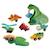 KidKraft - Adventure Tracks™ : Dino World Kit Les amis préhistoriques MULTICOLORE 1 - vertbaudet enfant 