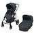 MAXI-COSI poussette Duo combinée Plaza Plus, de la naissance à 4 ans (22kg), Nacelle incluse, Confortable, Essential Graphite GRIS 1 - vertbaudet enfant 