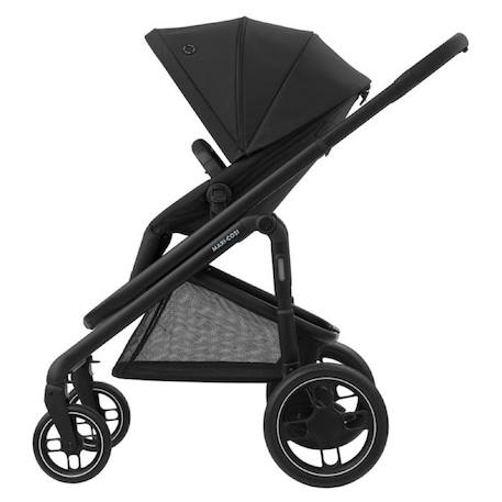 MAXI-COSI poussette Duo combinée Plaza Plus, de la naissance à 4 ans (22kg), Nacelle incluse, Confortable, Essential Black NOIR 2 - vertbaudet enfant 