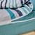 Parure de lit enfant en coton BLEU CALIN Caradou® Ritmo avec couette - 90x190cm BLEU 2 - vertbaudet enfant 