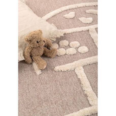 Tapis chambre enfant - marelle 170 x 120 cm - Nazar Rugs MARRON 4 - vertbaudet enfant 