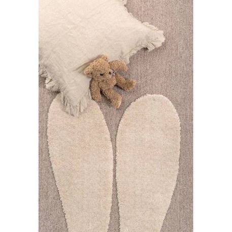 Tapis chambre enfant - lapin - 150 x 80 cm - Nazar Rugs MARRON 4 - vertbaudet enfant 