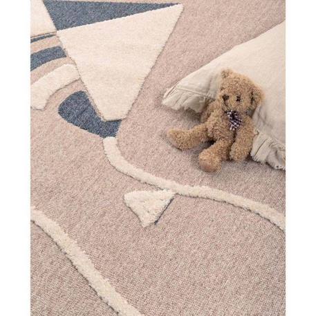 Tapis chambre enfant - cerf volant 150 x 80 cm - Nazar Rugs BEIGE 4 - vertbaudet enfant 