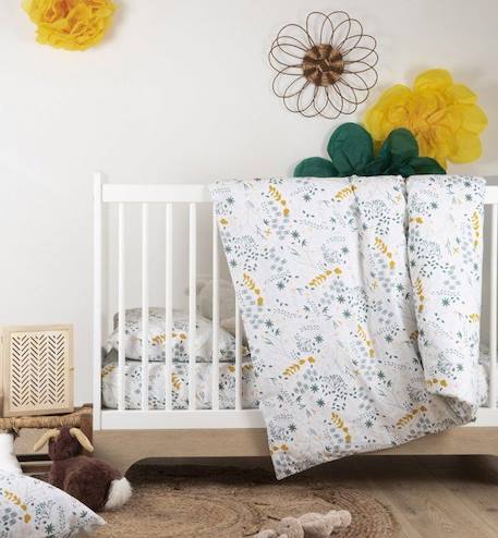 Drap housse Coton Bio pour Lit bébé Yukari (Yukari - 70 x 140 cm) MULTICOLORE 4 - vertbaudet enfant 