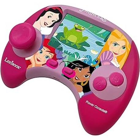 Console éducative bilingue Princesses Disney avec écran LCD FR-EN ROSE 3 - vertbaudet enfant 