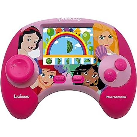 Console éducative bilingue Princesses Disney avec écran LCD FR-EN ROSE 2 - vertbaudet enfant 