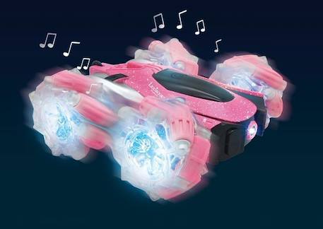 Crosslander® 360+ - Voiture rose télécommandée Tout-Terrain lumineuse, programmable et rechargeable. ROSE 4 - vertbaudet enfant 