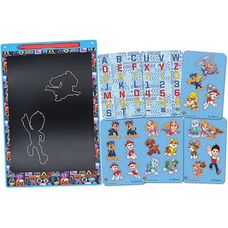 Tablette E-Ink - LEXIBOOK - La Pat’ Patrouille - Pochoirs - Bleu BLEU 3 - vertbaudet enfant 