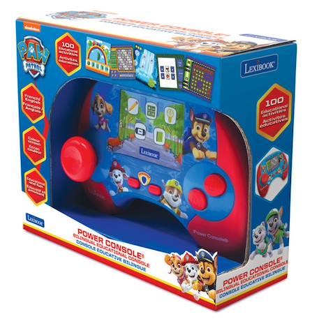 Console éducative bilingue La Pat’ Patrouille avec écran LCD FR-EN BLEU 3 - vertbaudet enfant 