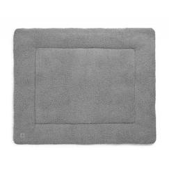 Tapis de parc Teddy Storm Grey - Bébé - Mixte - Gris - 80 x 100 cm - Tissu en peluche douce  - vertbaudet enfant