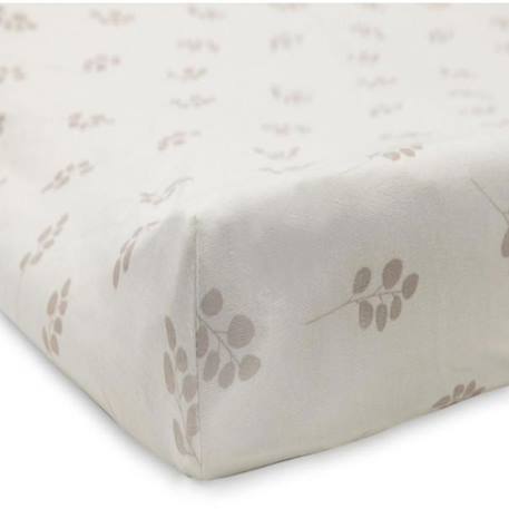 Housse matelas à langer Jersey 50x70cm Twig Rose Sauvage Jollein ROSE 2 - vertbaudet enfant 