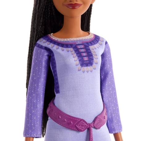 Poupée Asha - Mattel - HPX23 - Poupée mannequin Disney VIOLET 5 - vertbaudet enfant 