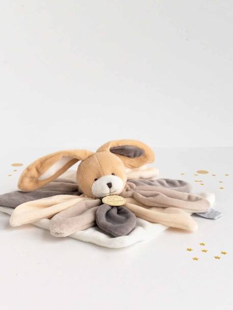 Doudou lapin 28cm Collector - DOUDOU ET COMPAGNIE taupe 2 - vertbaudet enfant 