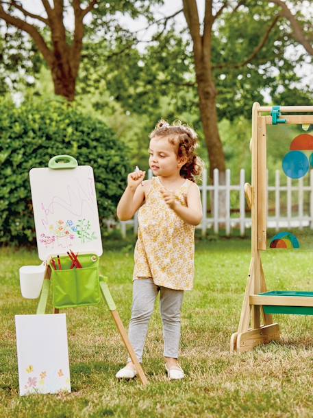 Chevalet portable en bambou - HAPE vert 3 - vertbaudet enfant 