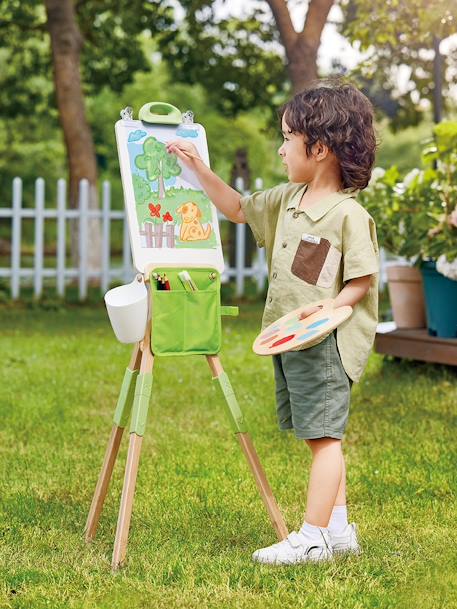 Chevalet portable en bambou - HAPE vert 2 - vertbaudet enfant 