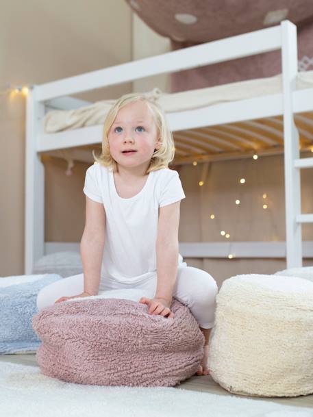 Pouf chill - LORENA CANALS bleu grisé+vieux rose 9 - vertbaudet enfant 