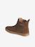 Boots Cuir Fille camel+marine 3 - vertbaudet enfant 