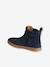 Boots Cuir Fille camel+marine 8 - vertbaudet enfant 