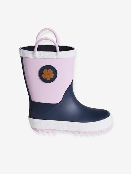 Bottes de pluie fille lot violet 2 - vertbaudet enfant 