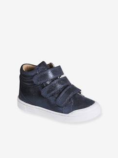 Chaussures-Baskets MID cuir scratchées fille collection maternelle