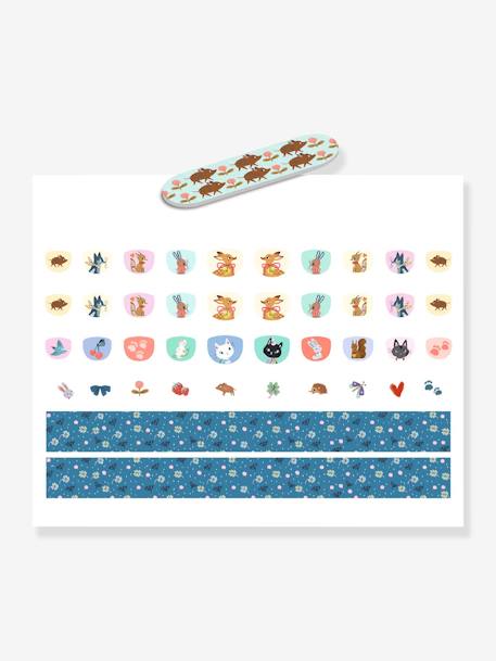 60 nails stickers - DJECO bleu 2 - vertbaudet enfant 