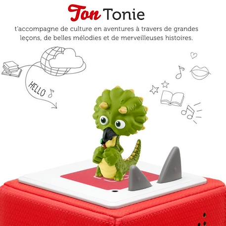 tonies® - Figurine Tonie - Gigantosaurus - Tiny - Figurine Audio pour Toniebox VERT 3 - vertbaudet enfant 