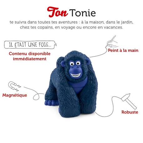 tonies® - Figurine Tonie - Les As De La Jungle - Miguel - Figurine Audio pour Toniebox BLEU 2 - vertbaudet enfant 