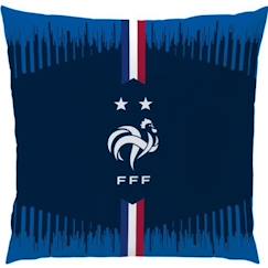 Coussin 40x40cm Equipe de France - 2 étoiles - 40x40 cm Bleu  - vertbaudet enfant