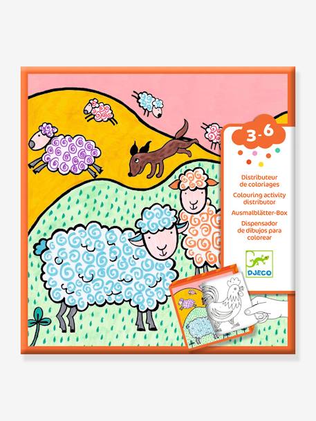 Distributeur de coloriages - DJECO ferme 4 - vertbaudet enfant 