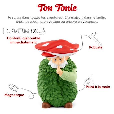 tonies® - Figurine Tonie - Contes des 7 secrets - Figurine Audio pour Toniebox VERT 2 - vertbaudet enfant 