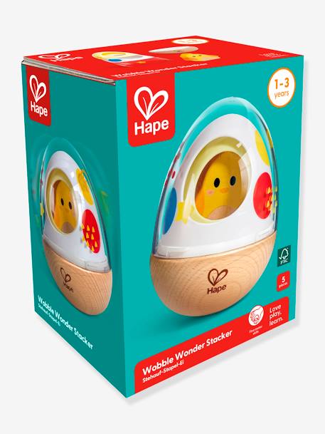 Culbuto oeuf surprise - HAPE blanc 5 - vertbaudet enfant 