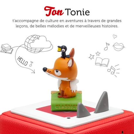 tonies® - Figurine Tonie - Mes Classiques Préférés - Les Fables de La Fontaine - Figurine Audio pour Toniebox ORANGE 3 - vertbaudet enfant 