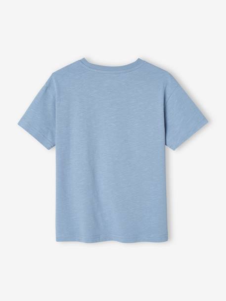 Tee-shirt motif 'surf and ride' garçon bleu ciel 2 - vertbaudet enfant 