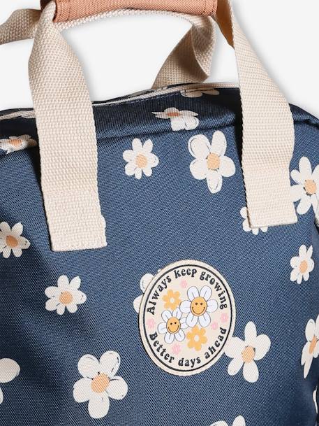 Sac à dos marguerites fille marine 3 - vertbaudet enfant 